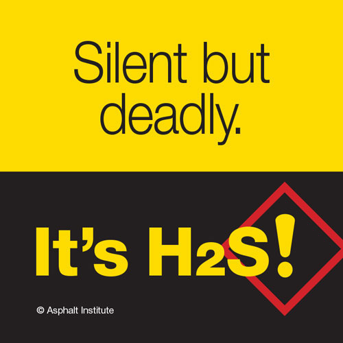 H2S HHSTKR4 PK-20 Sticker  Silent But Deadly (No Graphic) Pack of 20