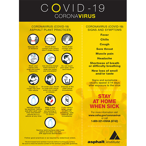 COVID-19 SAFETY POSTER