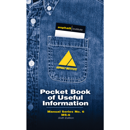 MS-6 Asphalt Pocketbook of Useful Information