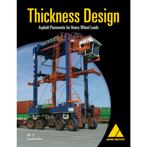 MS-23 Thickness Design - Asphalt Pavements for Heavy Wheel Loads