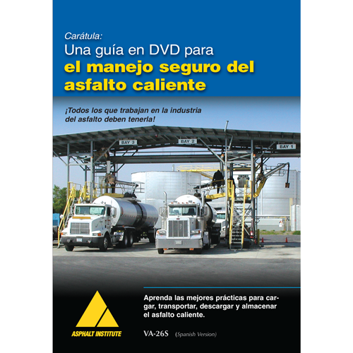 VA-26S Safe Handling of Hot Asphalt Program - DVD (Spanish version includes 1 workbook)